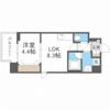スプランディッド難波Ⅲの間取り画像