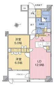 クラッシィハウス浜田山の間取り画像