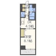 ソルレヴェンテ梅田の間取り画像