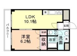センチュリー山室の間取り画像