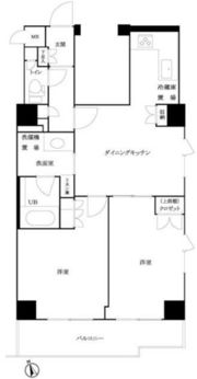 ルーブル白金高輪参番館の間取り画像