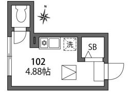 グラード氷川台の間取り画像