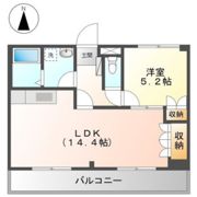 ルミナス西山本の間取り画像