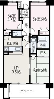 ベルポート朝霞台五番館の間取り画像