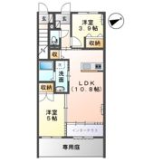 メゾン フィールドの間取り画像