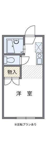 レオパレスシャルムの間取り画像