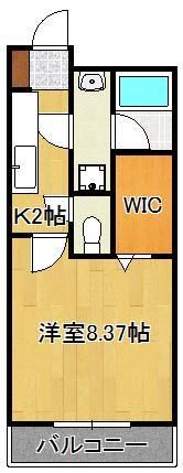 グランドゥール高峰の間取り画像