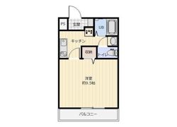 エレガンス大供の間取り画像