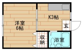 戸田ハイツの間取り画像