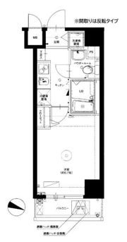 ラ・エテルノ横浜関内の間取り画像