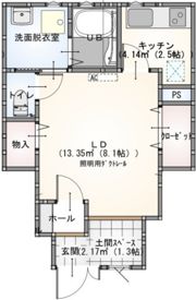 Le Lien助実（ル リアンスケザネ）の間取り画像