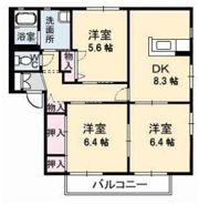 ディアス2000 A棟の間取り画像