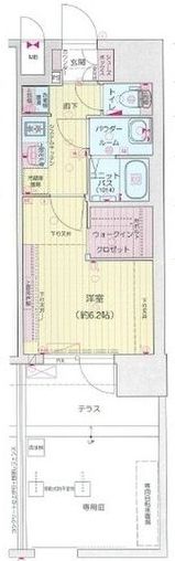 プレサンス西九条GATERISEの間取り画像