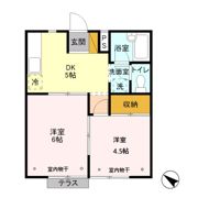 コスモプラザ Aの間取り画像