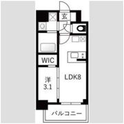 エスリードレジデンス ザ・グラン大阪福島クラスの間取り画像