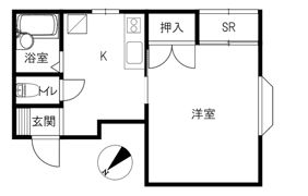 カーム3の間取り画像