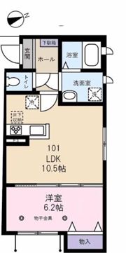 シャーメゾン弥生の間取り画像
