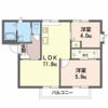 フレグランス吉岡の間取り画像