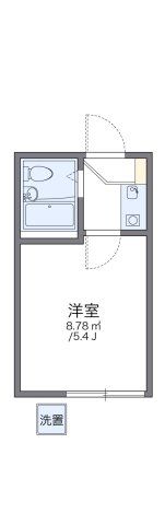 レオパレス西川口第2の間取り画像