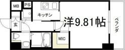 エスリード福島リバーフロントの間取り画像