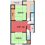 レイユール成和の間取り画像