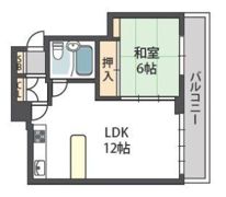 グランドールハタダの間取り画像