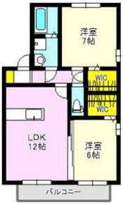 セリジエA・Bの間取り画像