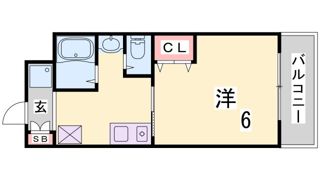 中山手ミオ壱番館の間取り画像