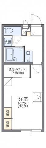 レオパレスチェリの間取り画像