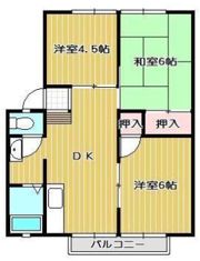 パナハイツドリーム坂出 A棟の間取り画像