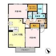 リビングタウン陽光台 Aの間取り画像