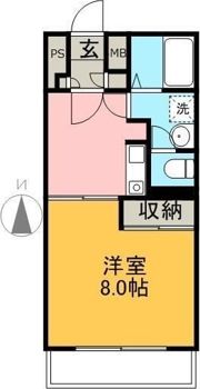 カーサ・ナリトモ中庄の間取り画像