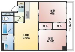 グレーシア庚午の間取り画像