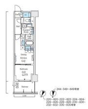 ロイヤルパークス赤羽ノースの間取り画像