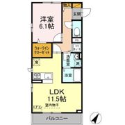 UTOPIA FOURLEAF(ユートピアフォーリーフ) Aの間取り画像