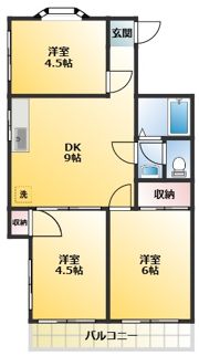 リバーサイドシティの間取り画像