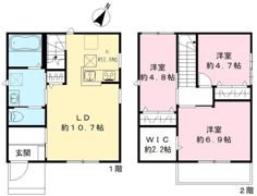 大宮区櫛引町戸建の間取り画像