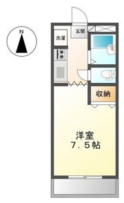 ファインヴィーブル弐番館の間取り画像