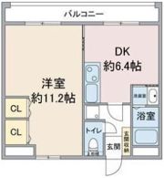 名東コーポ高針の間取り画像