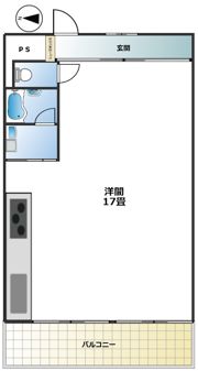 メゾン根岸の間取り画像