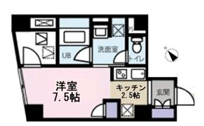 View Terrace 日本橋の間取り画像