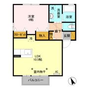 アージュ Ⅲの間取り画像