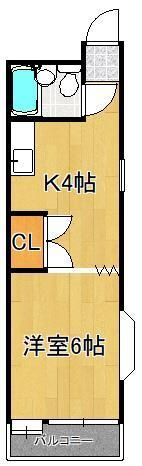 フォーラム21熊本IIの間取り画像