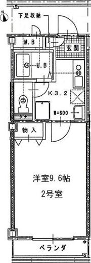 ザスクエア (THE SQUARE)の間取り画像