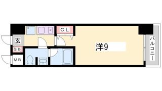 グレンパーク兵庫駅前の間取り画像