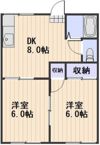 リュウデスハイムⅠの間取り画像