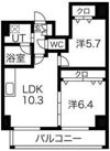 パークヒルズ東三国Visionの間取り画像