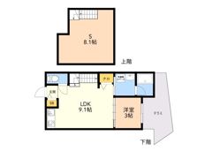 DreamStage今宿Chillaxの間取り画像
