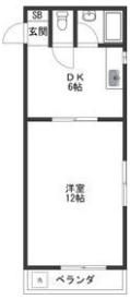 昭栄コーポラスの間取り画像