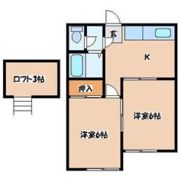 レオパレス沖野第2の間取り画像